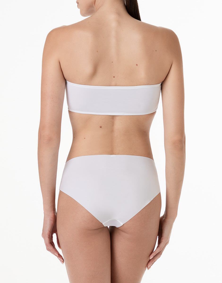 Lovable My Daily Comfort Slip Midi Second Skin Micro slip 2/S microfibra bianco