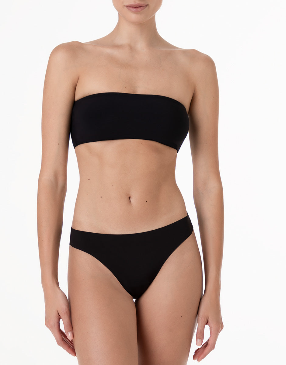Lovable My Daily Comfort Second Skin Micro perizoma nero microfibra invisibile