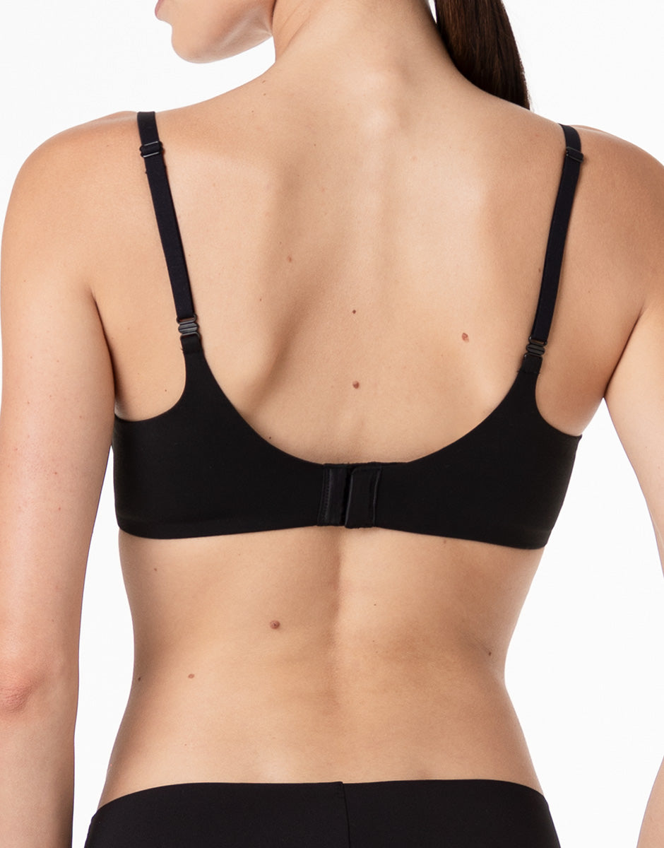 Lovable Invisible Essence Reggiseno con ferretto nero, microfibra