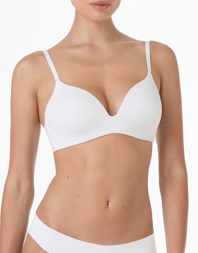 Lovable Invisible Essence reggiseno senza ferretto bianco, coppe imbottite