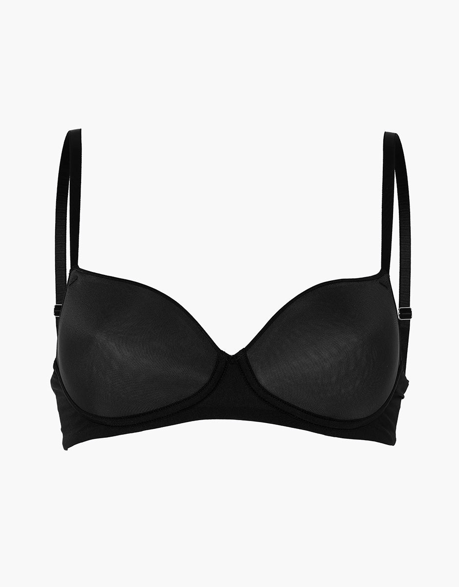 Lovable Invisible Breeze reggiseno senza ferretto nero coppa spacer