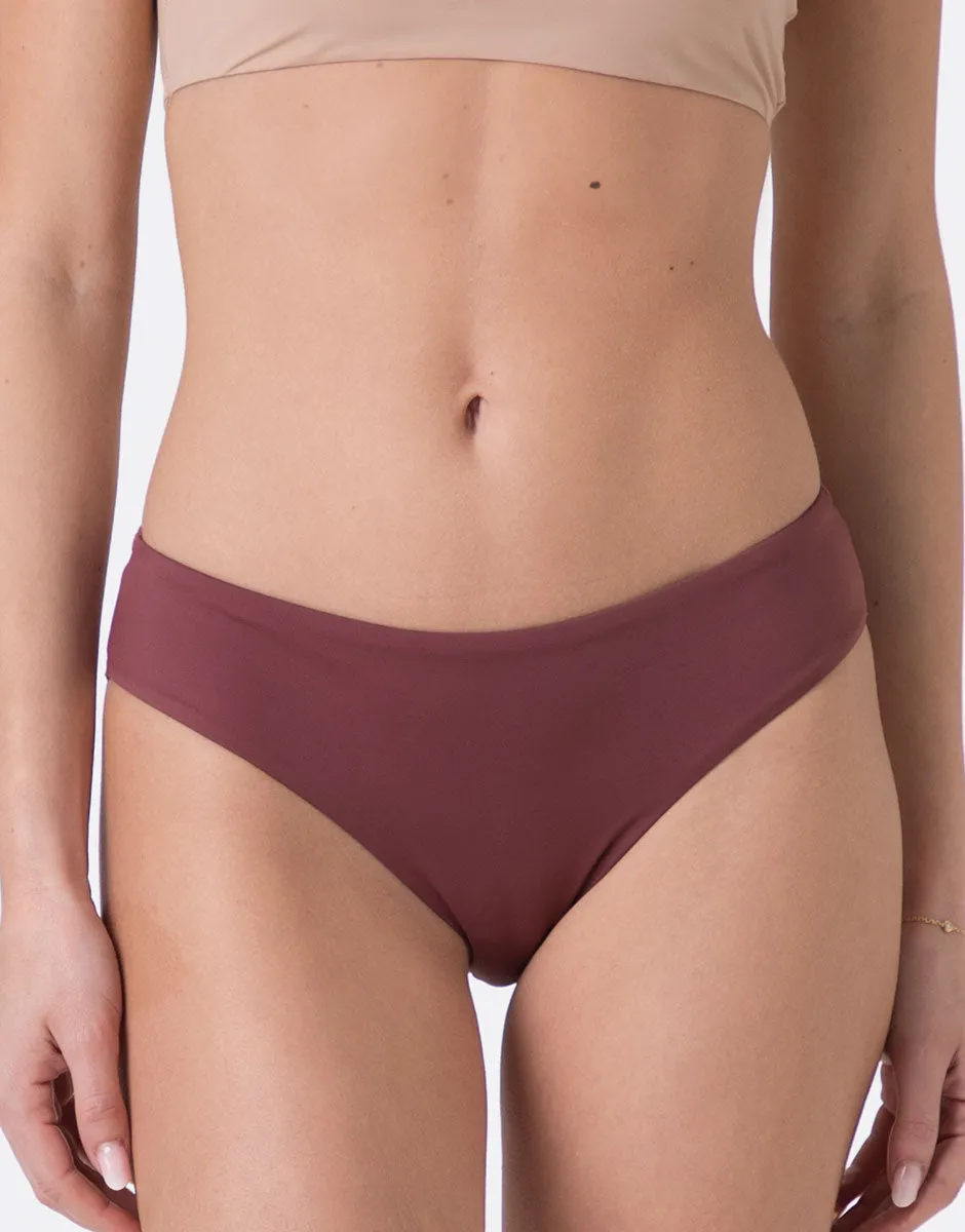 Lovable Invisible Lift Slip Invisible rosso amaranto in microfibra