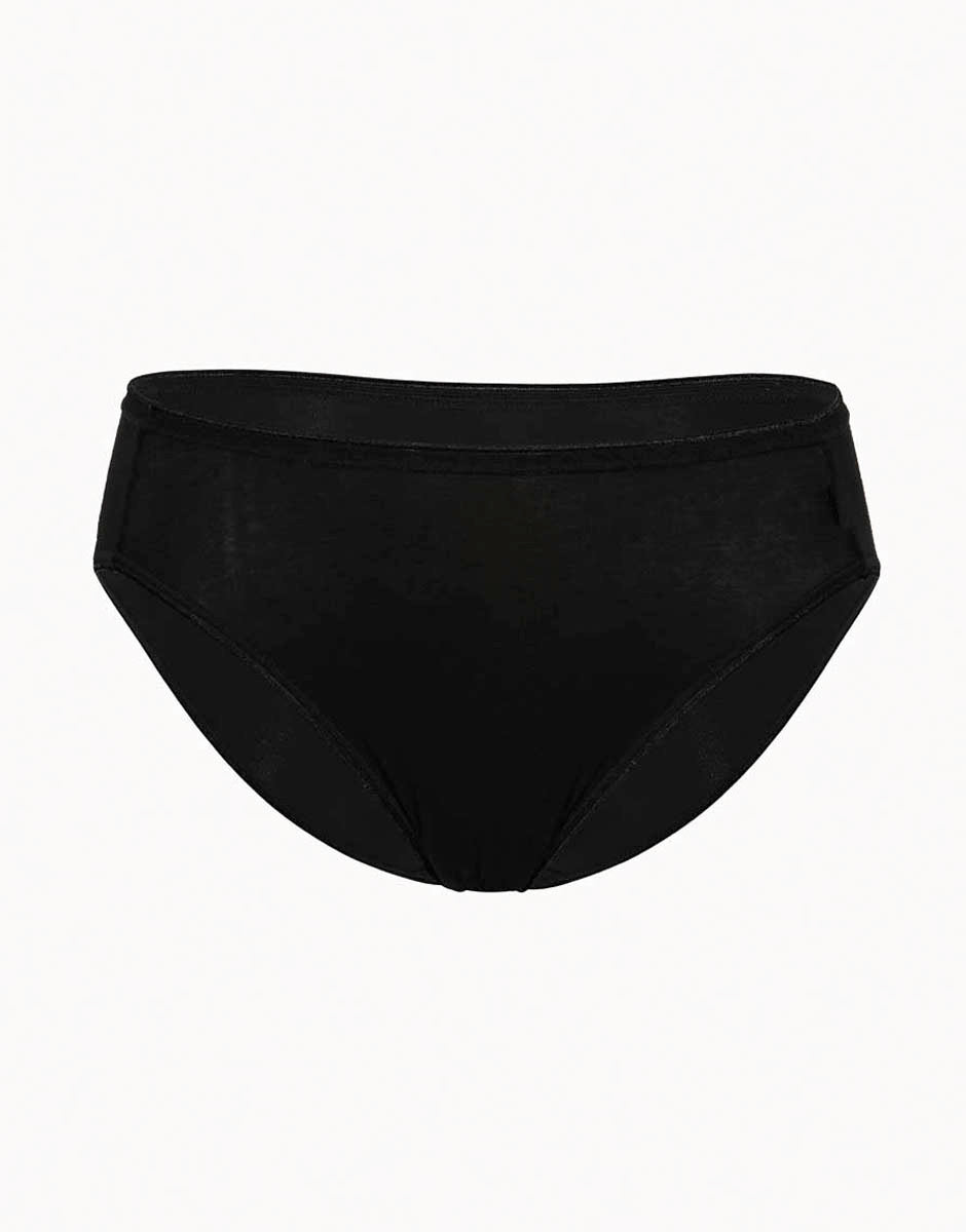 Lovable Lovely slip tai nero in cotone soft