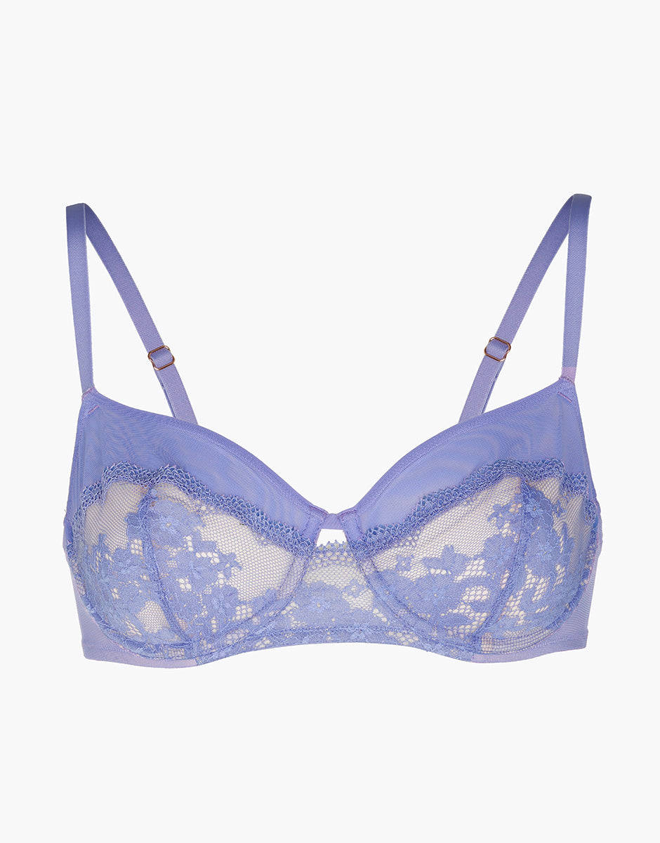 Lovable Garden Flowers Lace Flower Dreams reggiseno balconette violetto