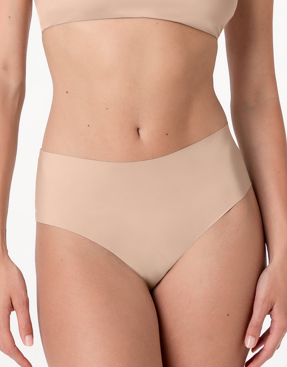 Lovable My Daily Comfort Slip midi Second Skin Micro nudo chiaro