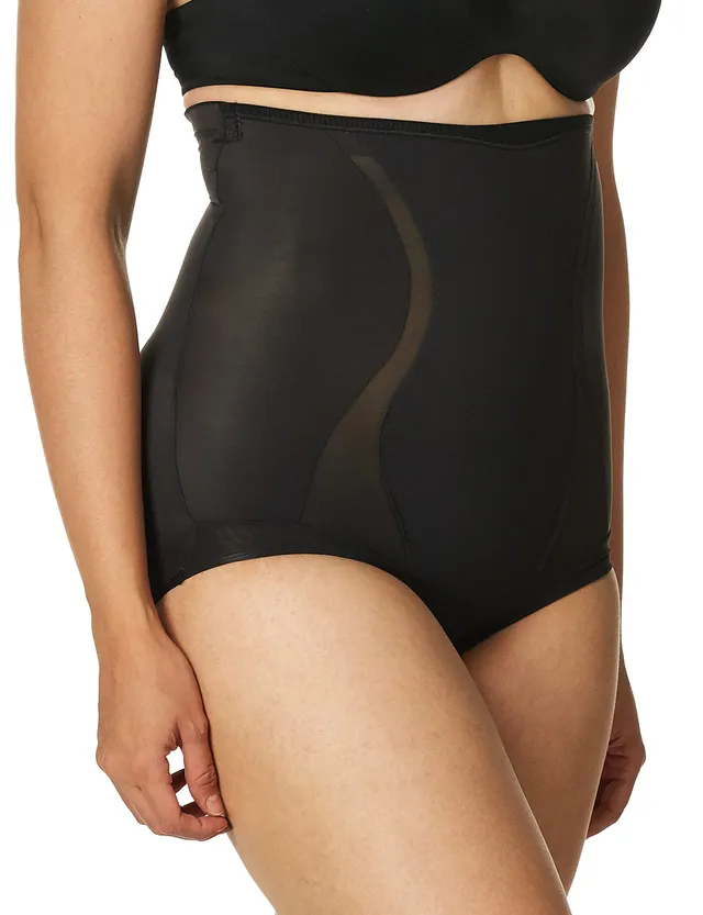 Maidenform Firm Foundations slip modellante vita alta Beige Latte Sollevato