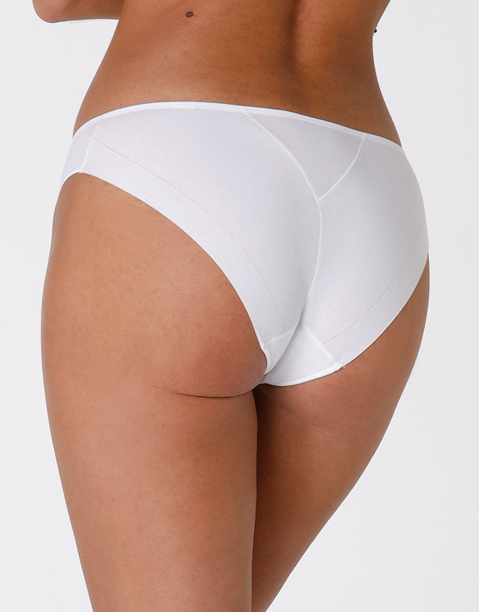 Lovable Invisible Cotton Slip bianco in cotone