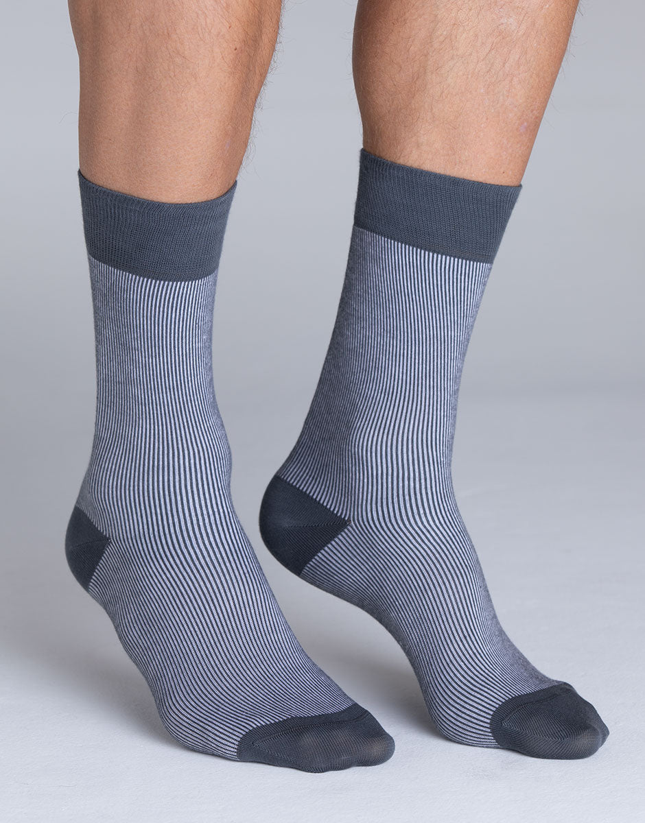 Lovable Basic Soul Calzini Corti Fancy Cotton antracite e ghiaccio cotone