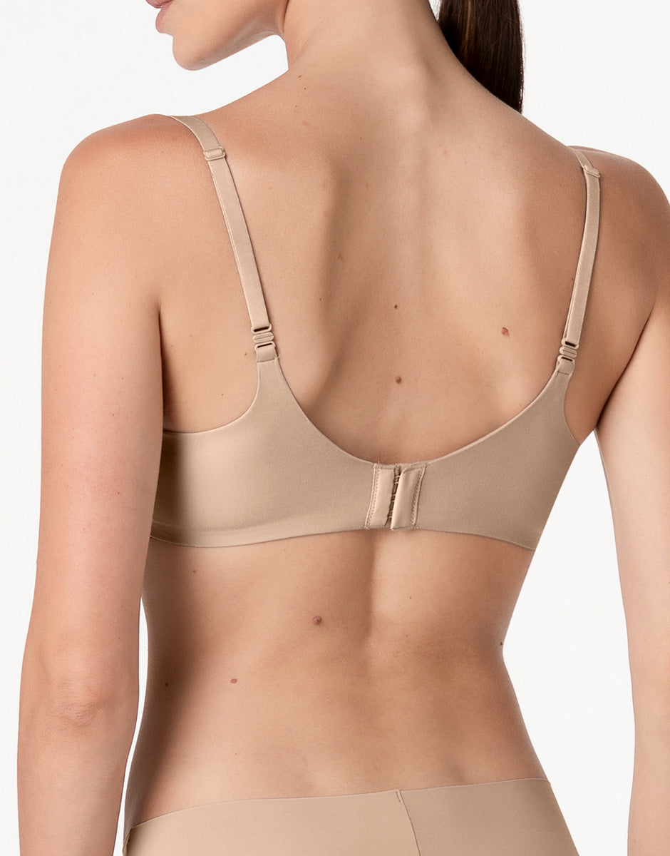 Lovable Invisible Essence reggiseno con ferretto nudo chiaro microfibra