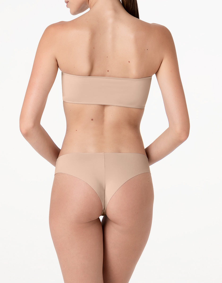 Lovable My Daily Comfort Second Skin Micro brasiliano nudo chiaro in microfibra