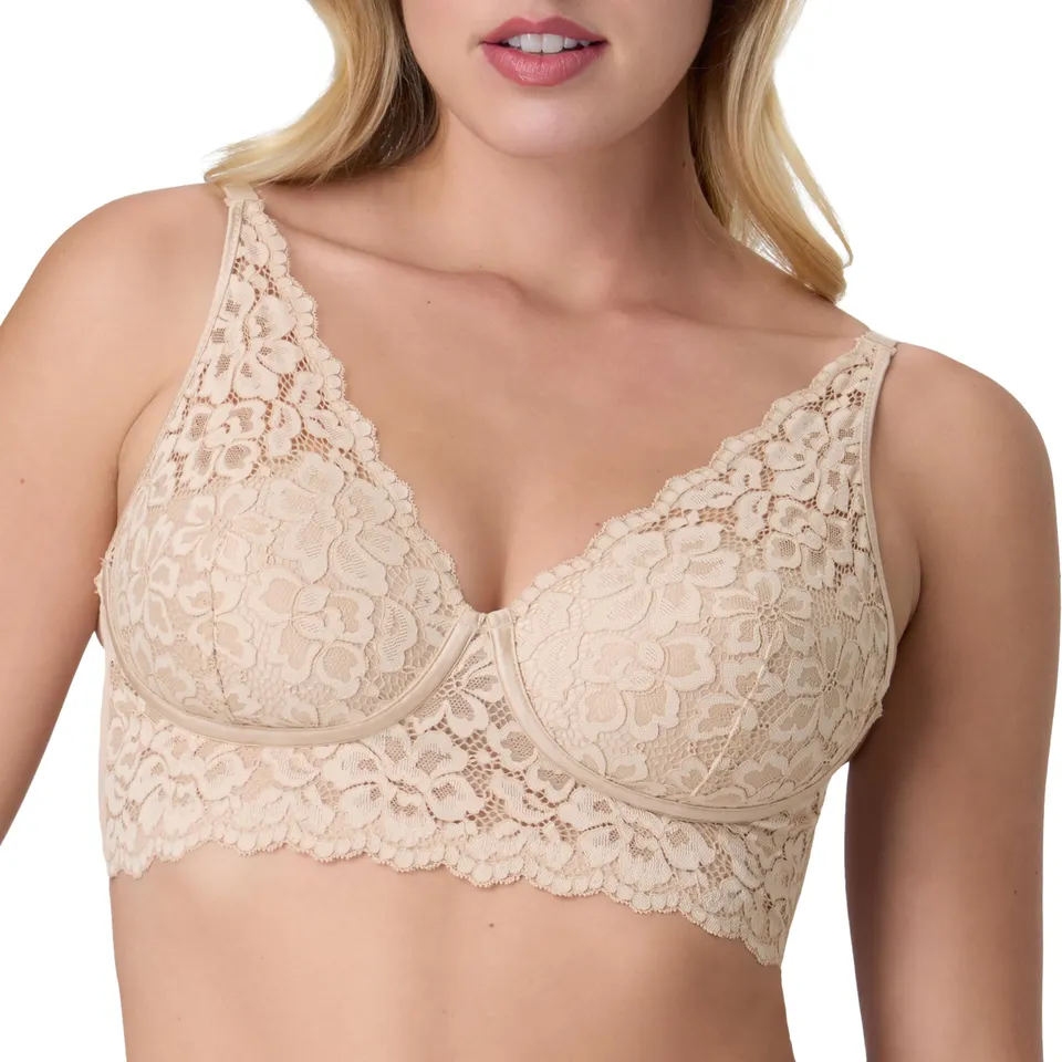 Maidenform Bras Casual Comfort Convertible Bralette reggiseno nude