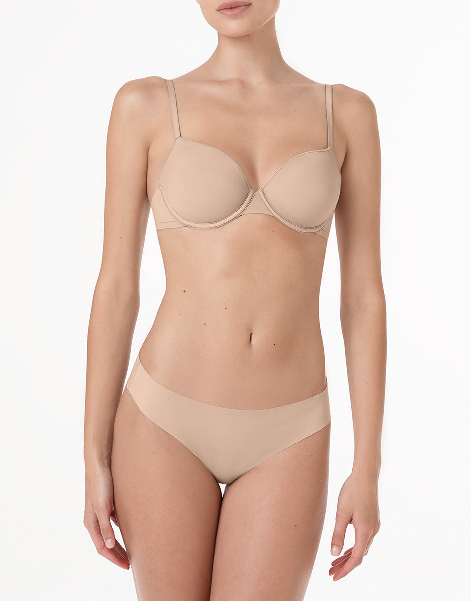 Lovable Invisible Breeze Reggiseno con Ferretto Coppa Spacer nudo chiaro