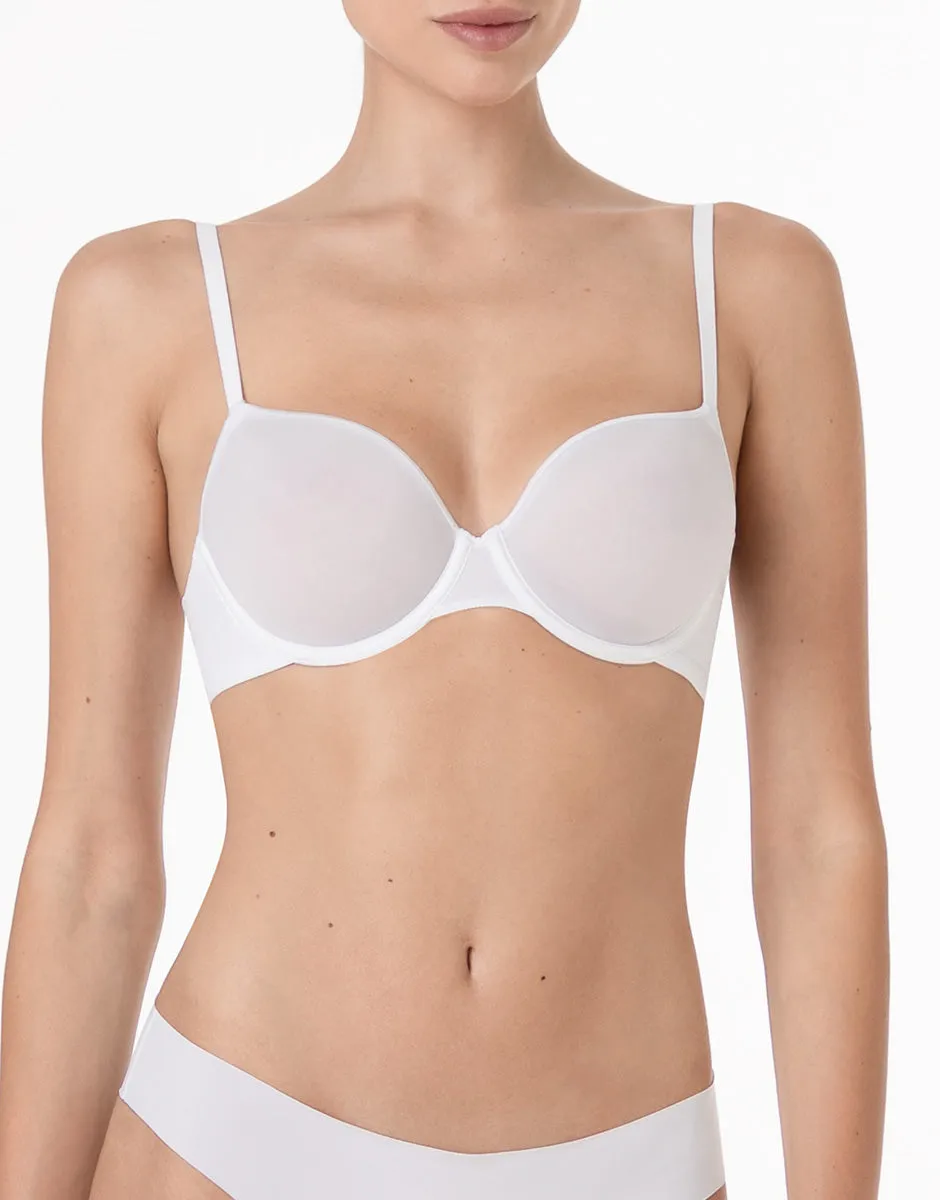 Lovable Invisible Breeze reggiseno con ferretto bianco coppa spacer