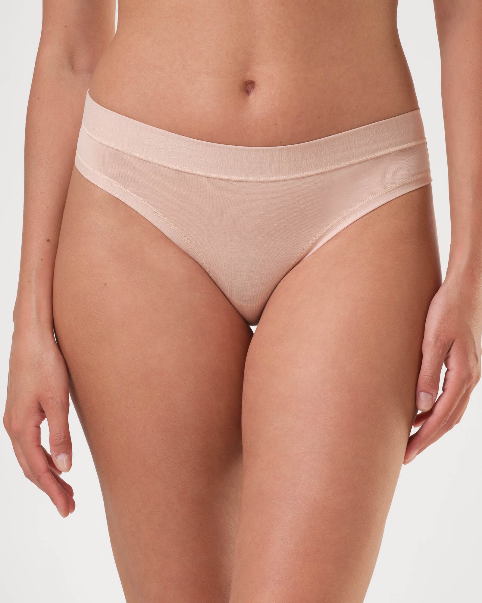 SPIMAN Cotone Modal 939 brasiliana bianca taglia 2 cotone Modal elasticizzato