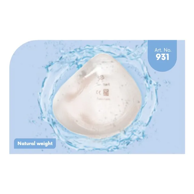 ABC Breast Care Costumi da bagno Protesi da nuoto in silicone trasparente