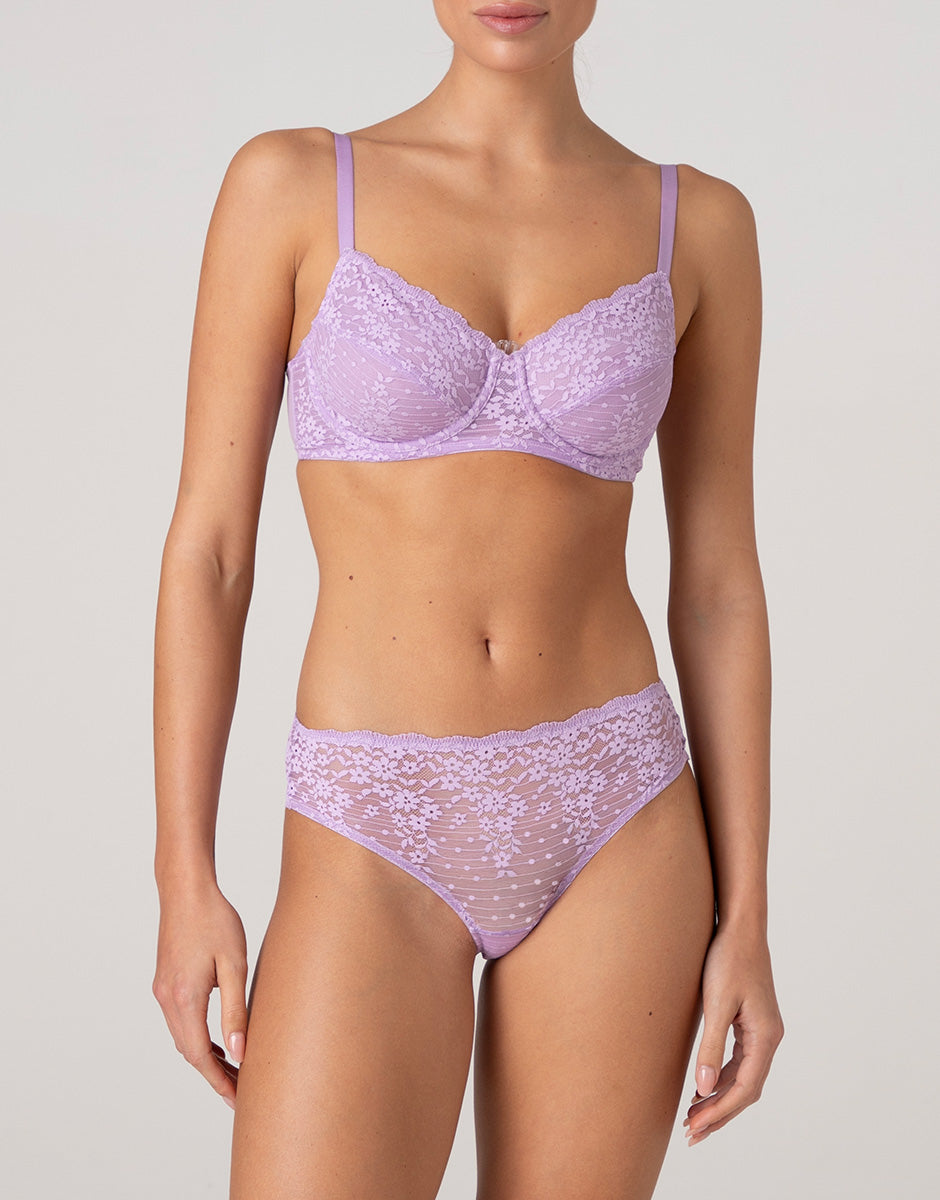 Lovable So Lacy Panties Spring Lace slip lavanda in pizzo