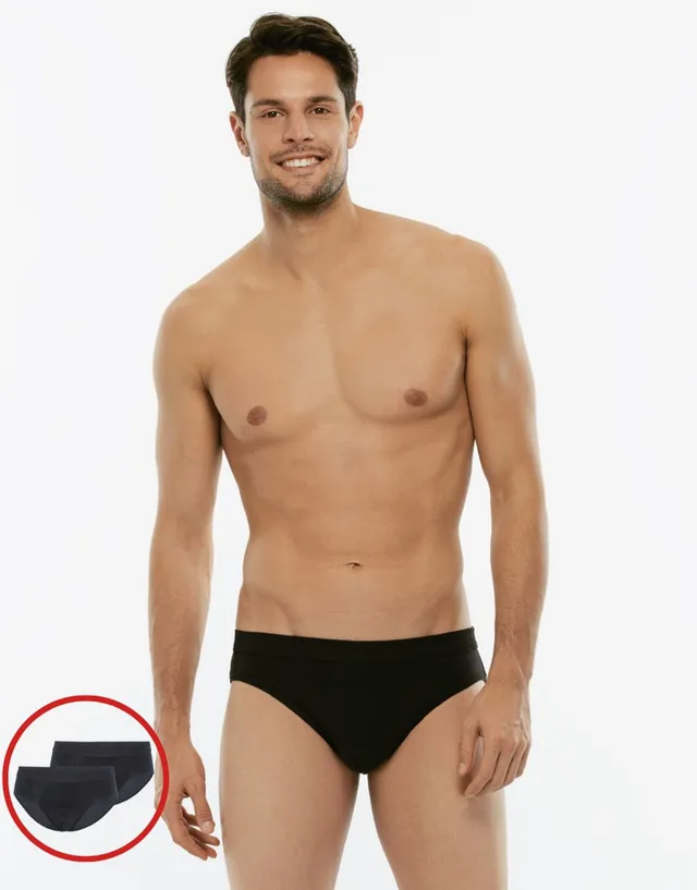 Lovable Value Elegance Slip mini BiPack Cotton Stretch nero cotone elasticizzato