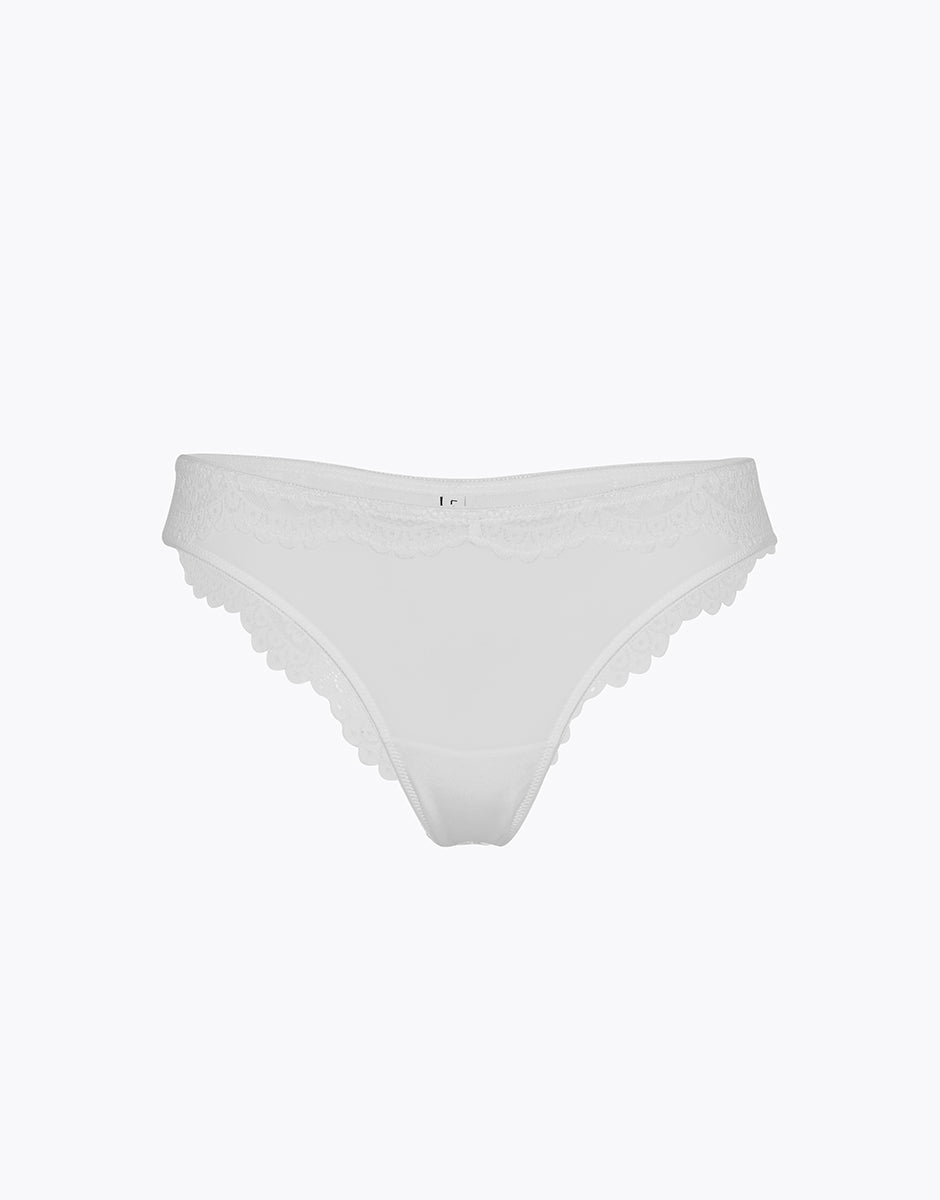 Lovable So Lacy Panties Stylish Lace Brasiliano bianco