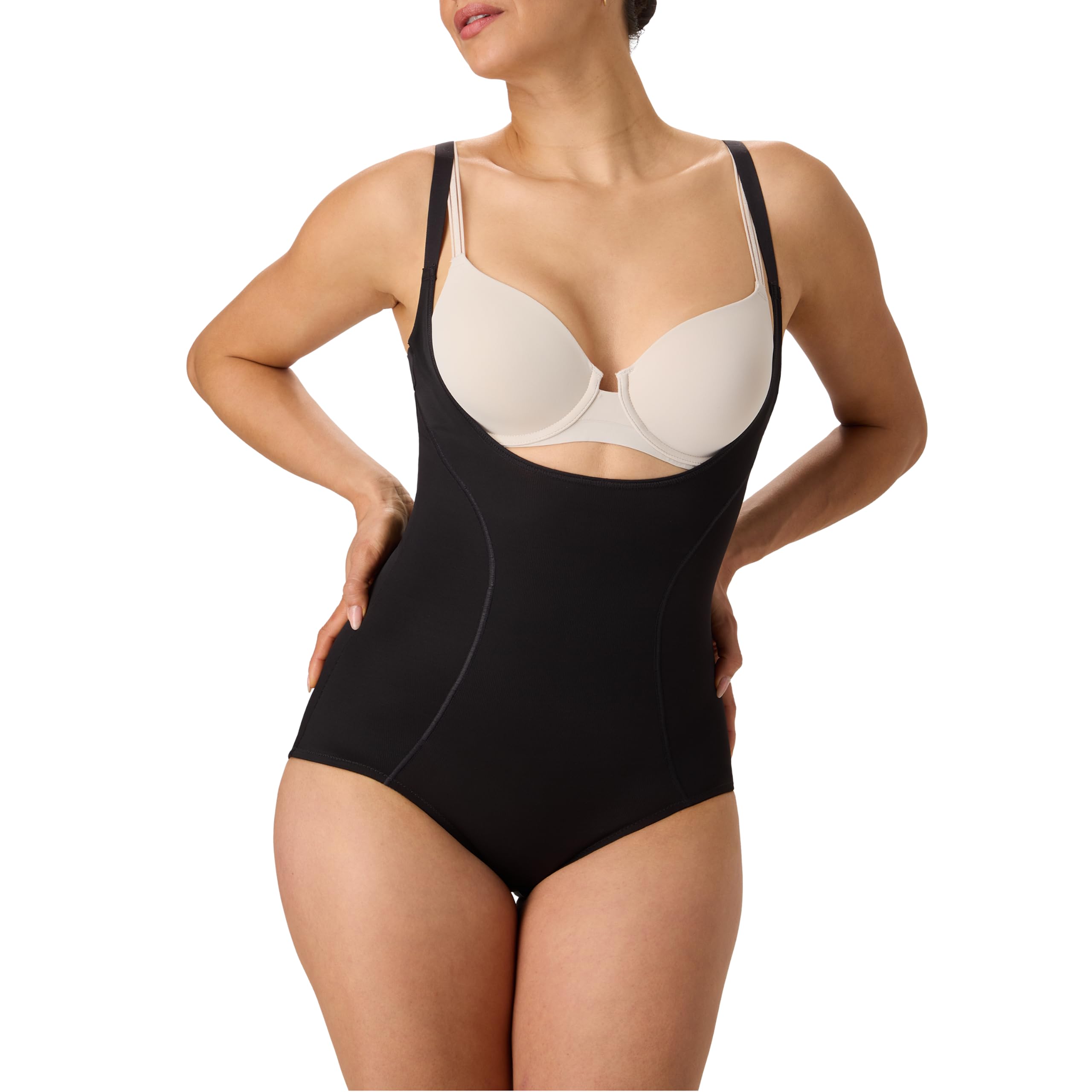 Maidenform Body Shapers Body modellante taglia L beige senza reggiseno