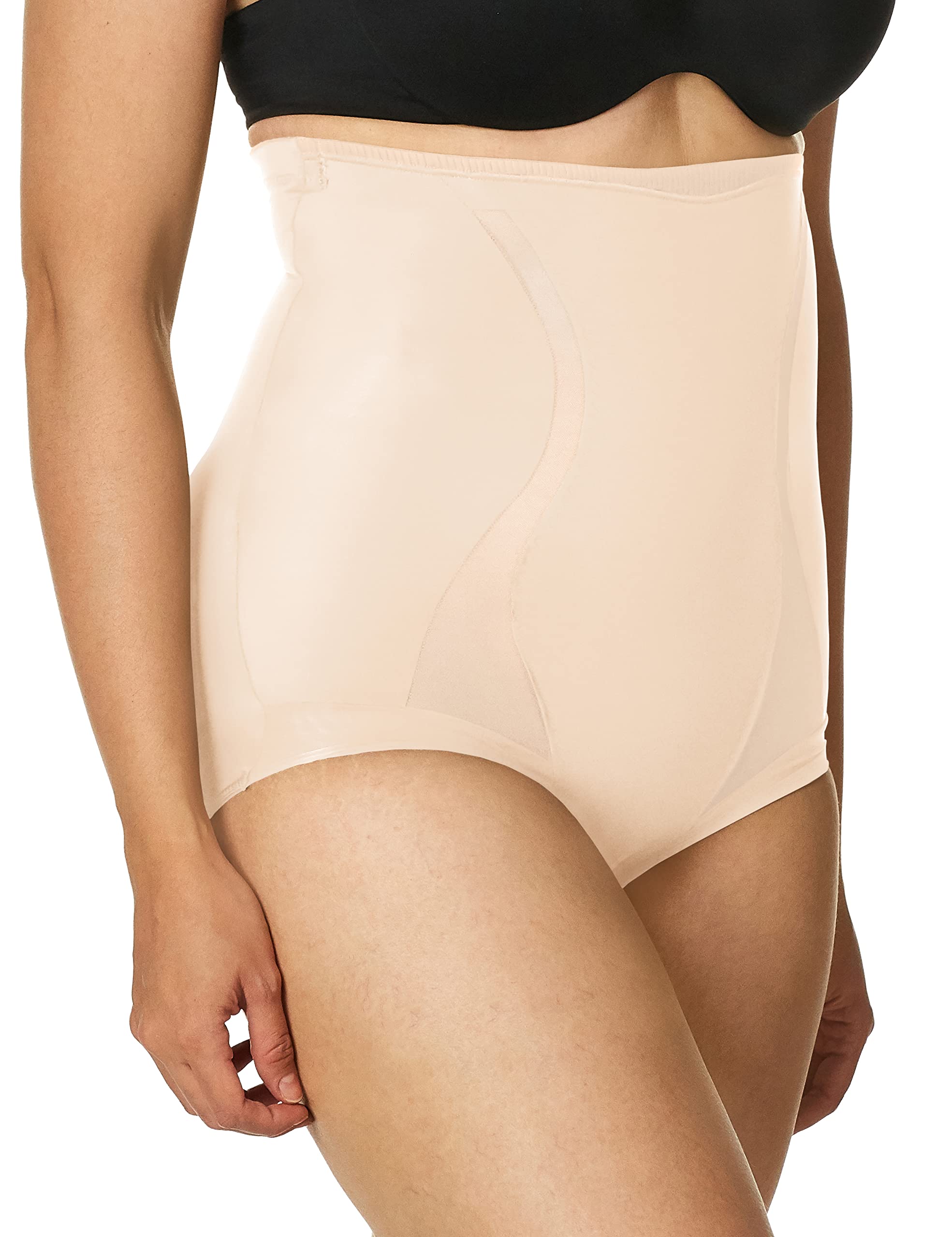 Maidenform Firm Foundations slip modellante vita alta Beige Latte Sollevato