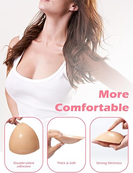 RSLOVE Fashion Extras Breast Enhancer Pads coppe seno S, double-sided