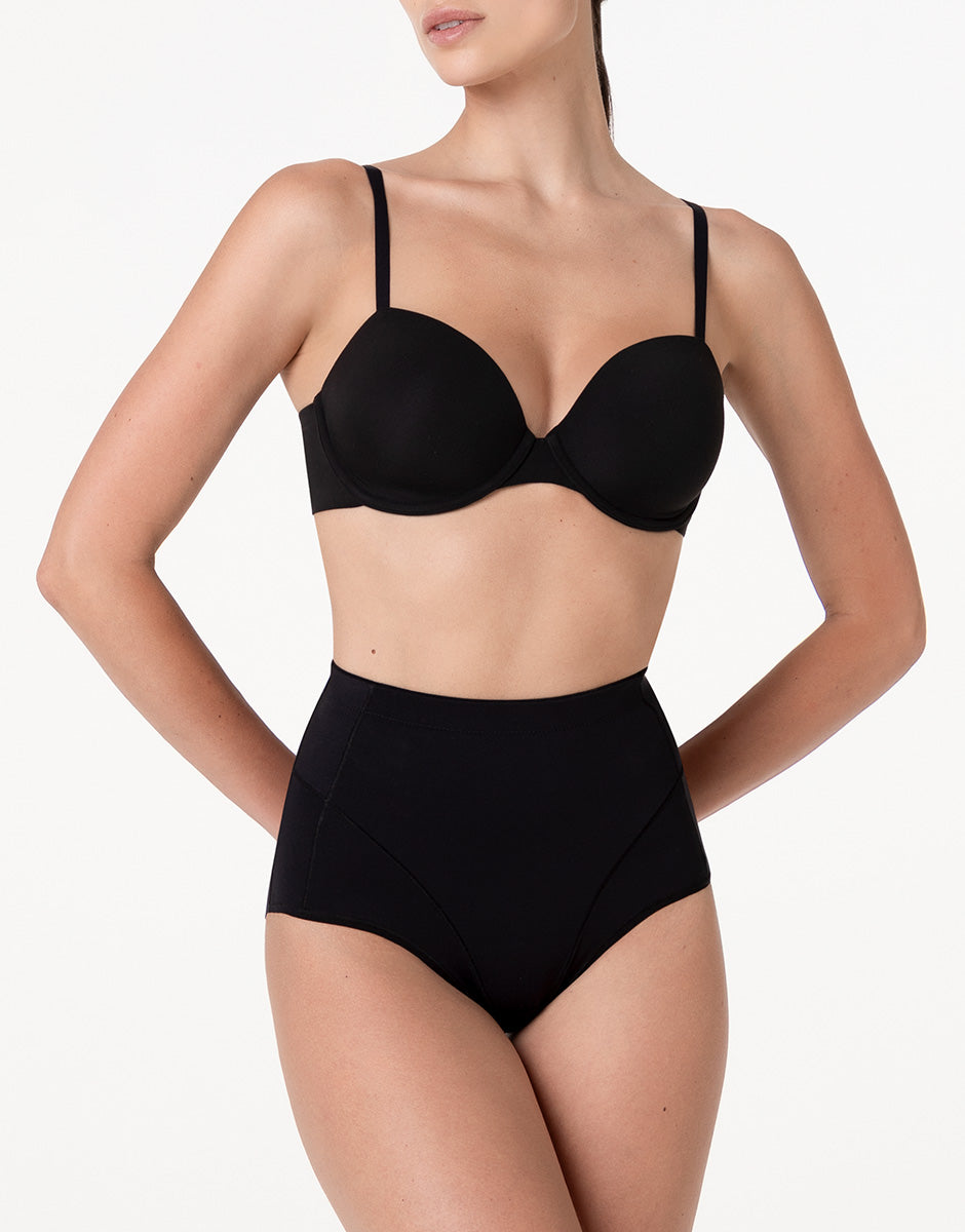 Lovable Body Bliss Sculpt Shaping guaina midi nera modellante