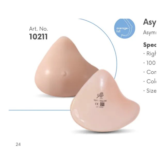 ABC Breast Care Protesi mammarie Protesi triangolare AIR asimmetrica