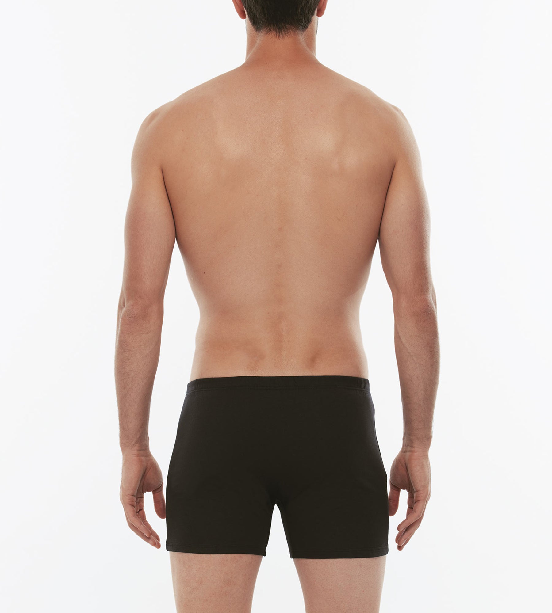 Lovable Value Elegance Boxer parigamba nero 2 pezzi cotone