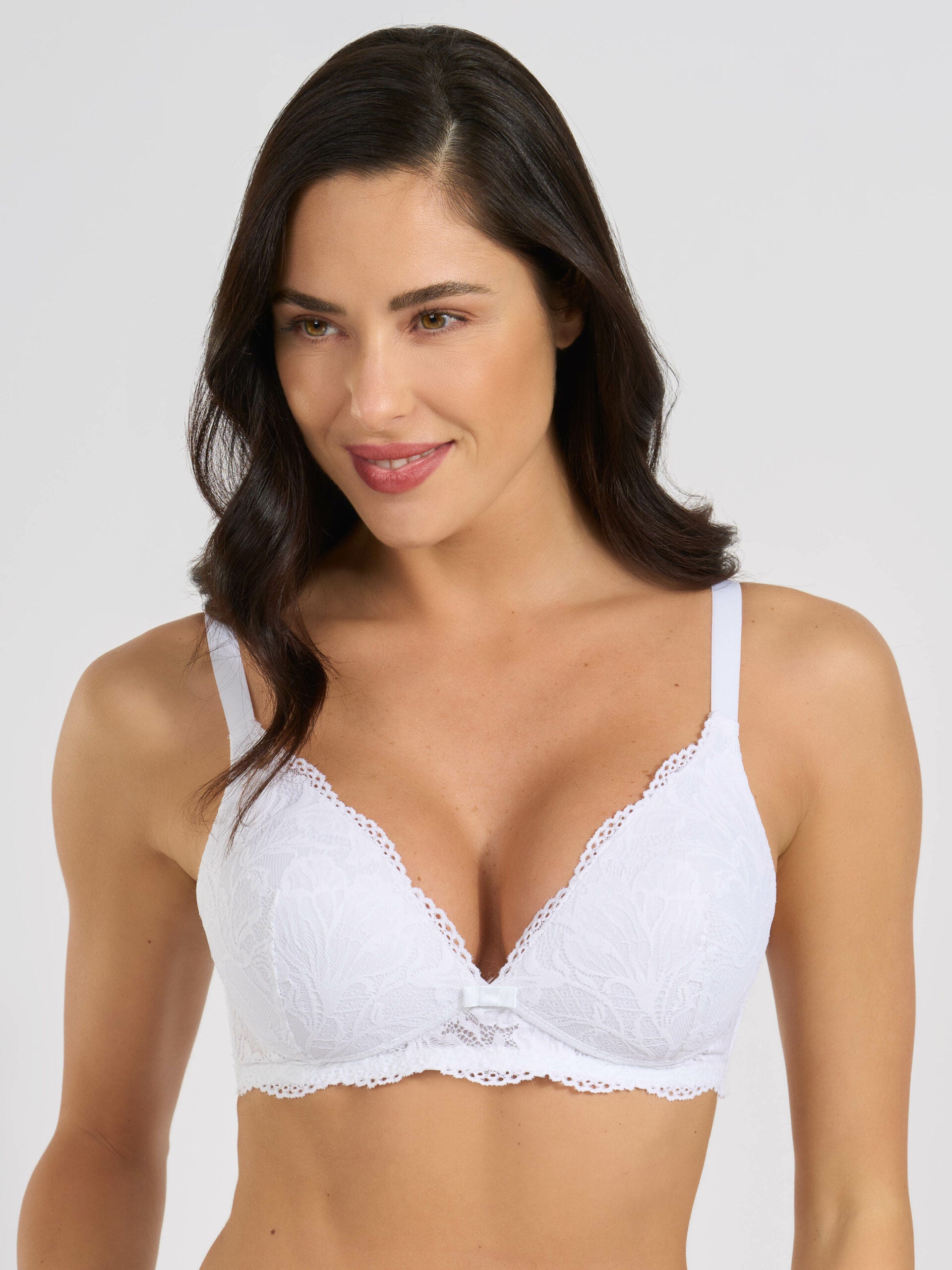 SPIMAN Monamour CAROL reggiseno triangolo imbottito in pizzo