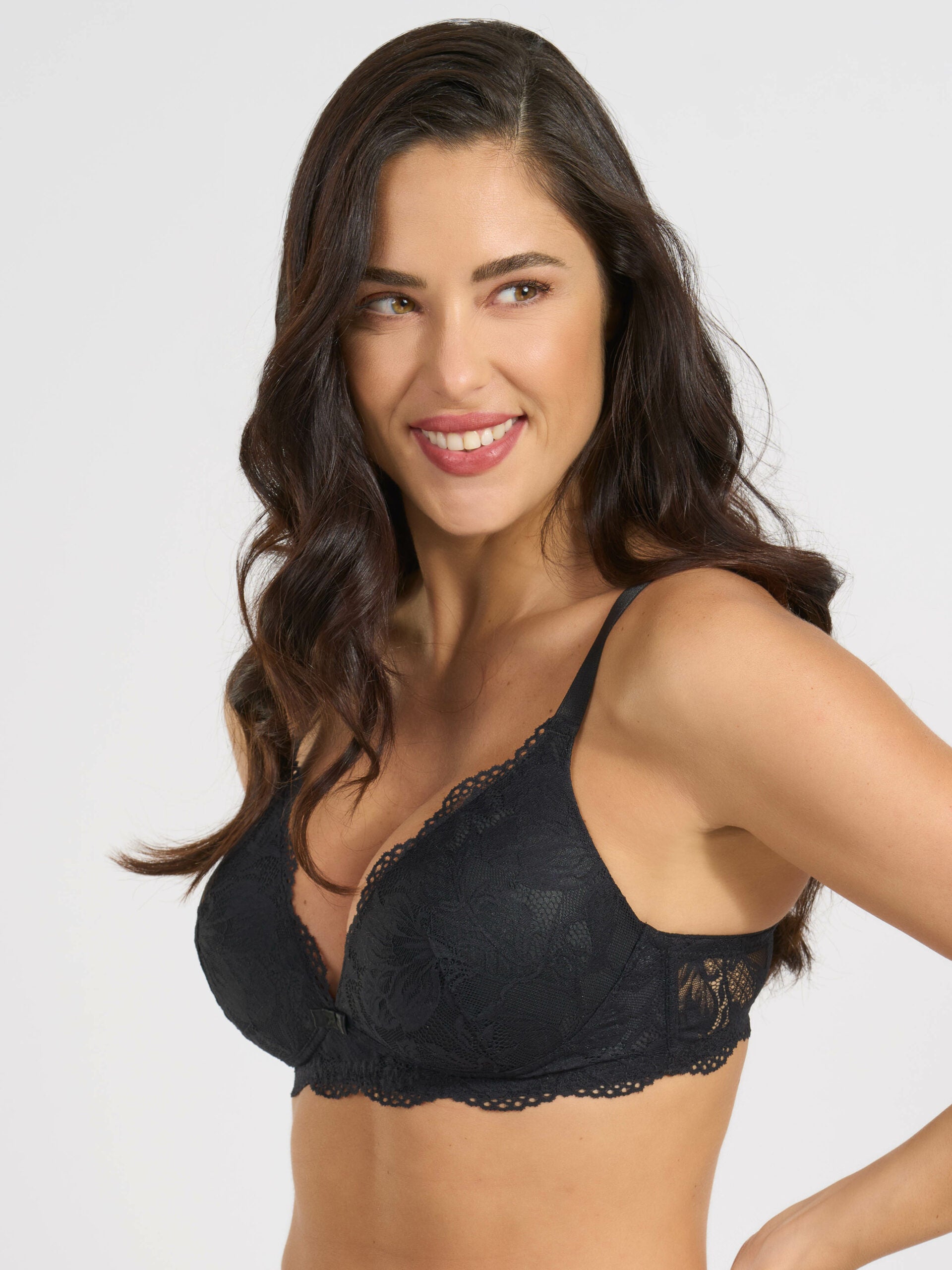 SPIMAN Monamour CAROL reggiseno triangolo imbottito in pizzo
