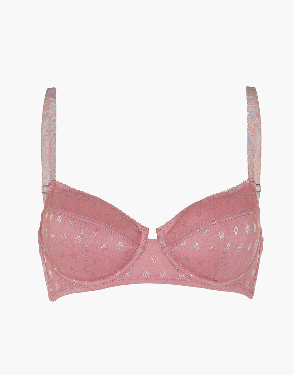 Lovable My Daily Comfort Reggiseno con Ferretto Daisy Fancy Micro rosa polvere