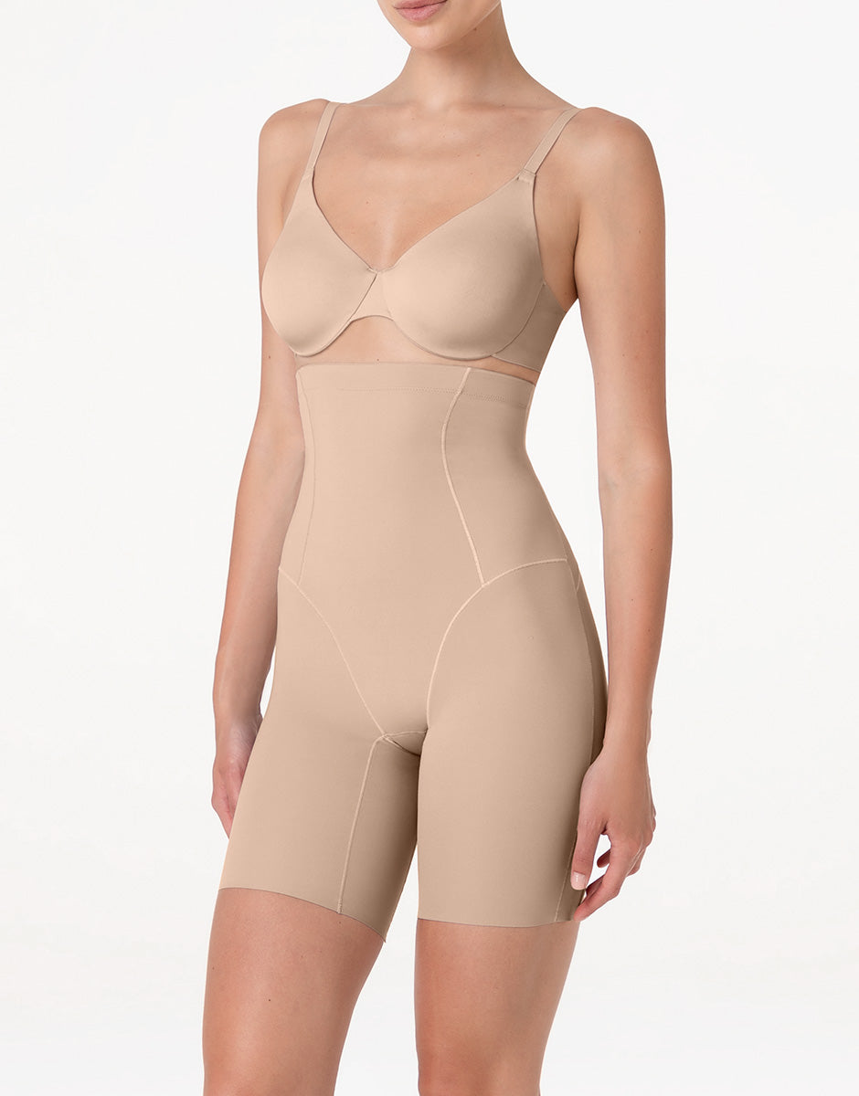 Lovable Body Bliss Sculpt Shaping guaina gambaletto vita alta nudo chiaro media tenuta