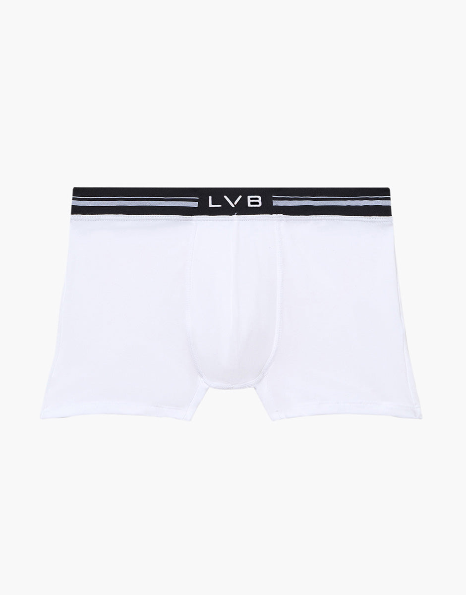 Lovable Value Elegance Comfort 360 Stretch Cotton boxer bianco