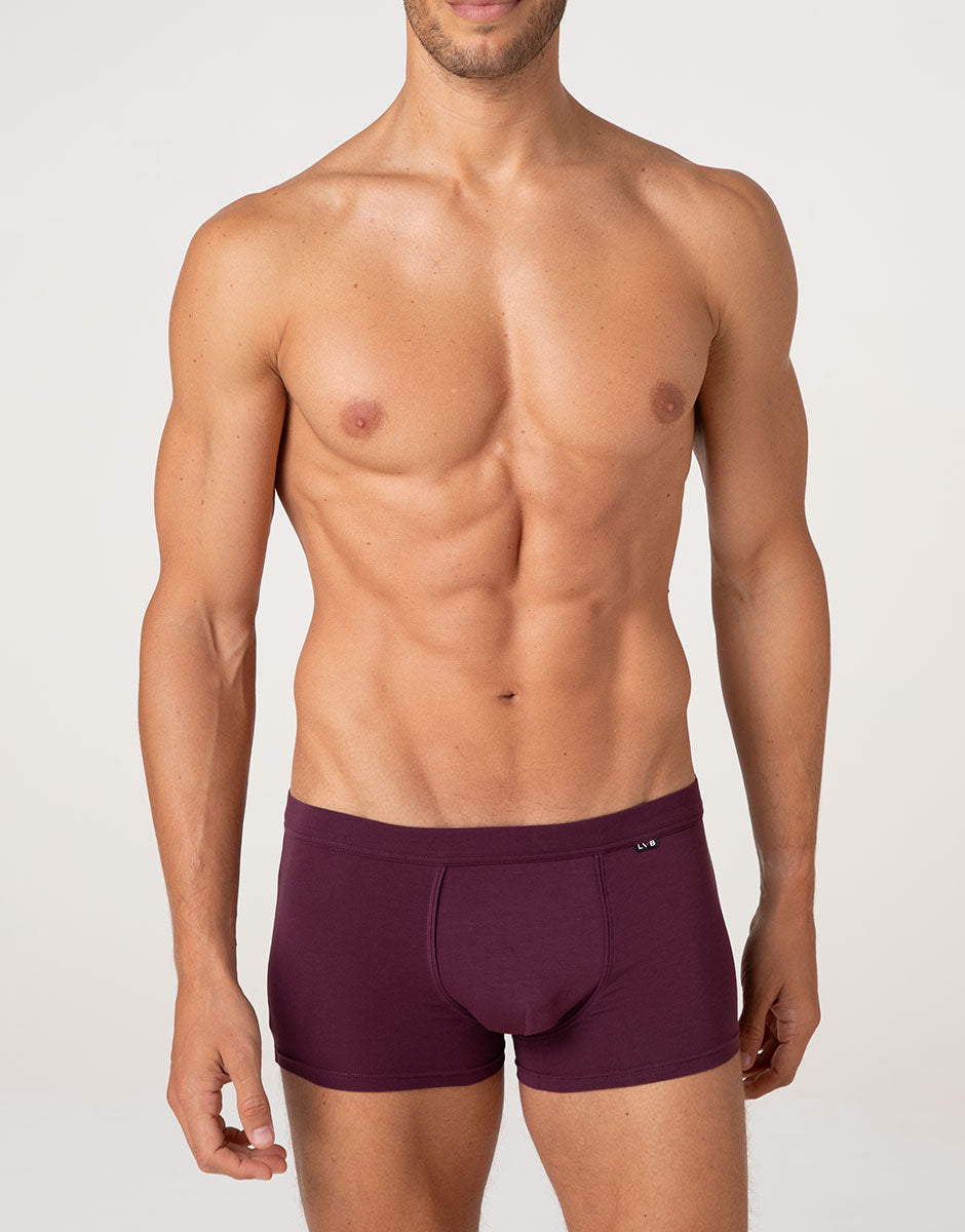 Lovable Value Elegance Boxer Casual Stretch Cotton vinaccia cotone elasticizzato