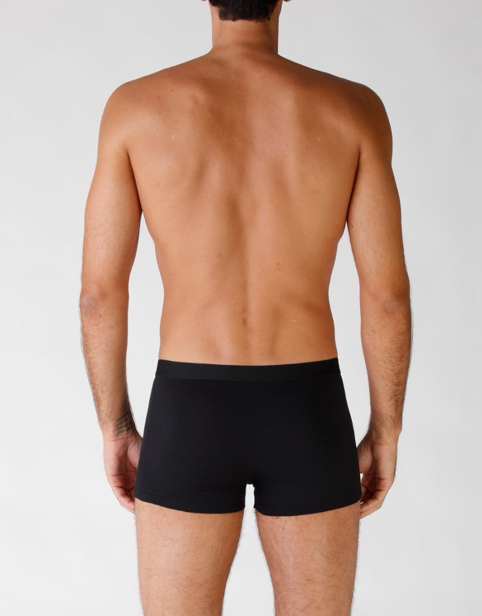 Lovable Value Elegance boxer in cotone elasticizzato nero x4
