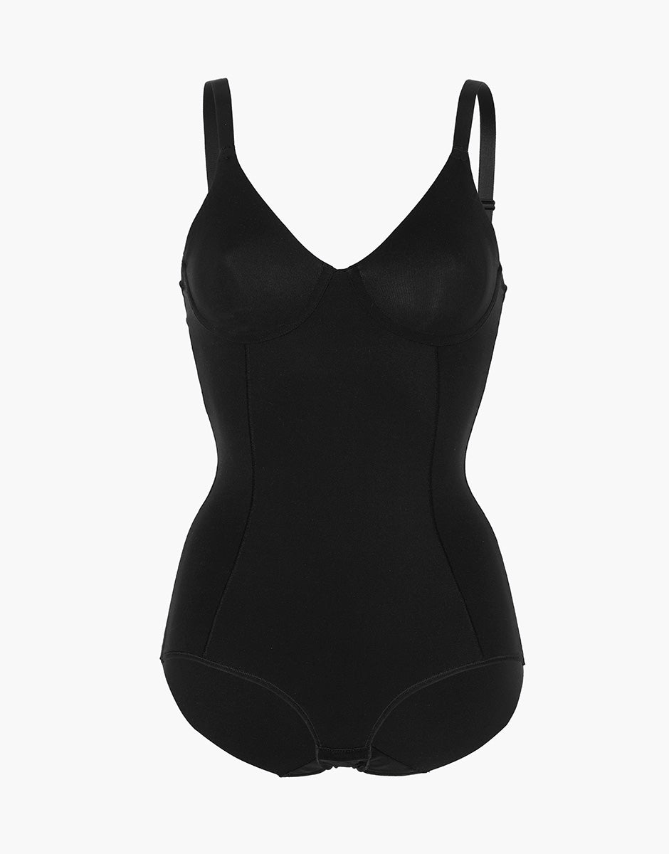 Lovable Body Bliss Sculpt Shaping Body senza ferretto nero, microfibra