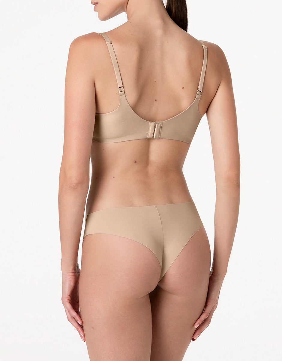 Lovable Invisible Essence reggiseno con ferretto nudo chiaro microfibra