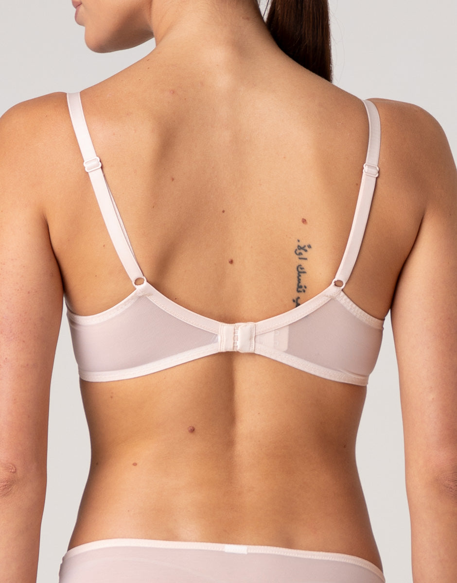 Lovable Garden Flowers Lace Daily Lace reggiseno con ferretto rosa cipria