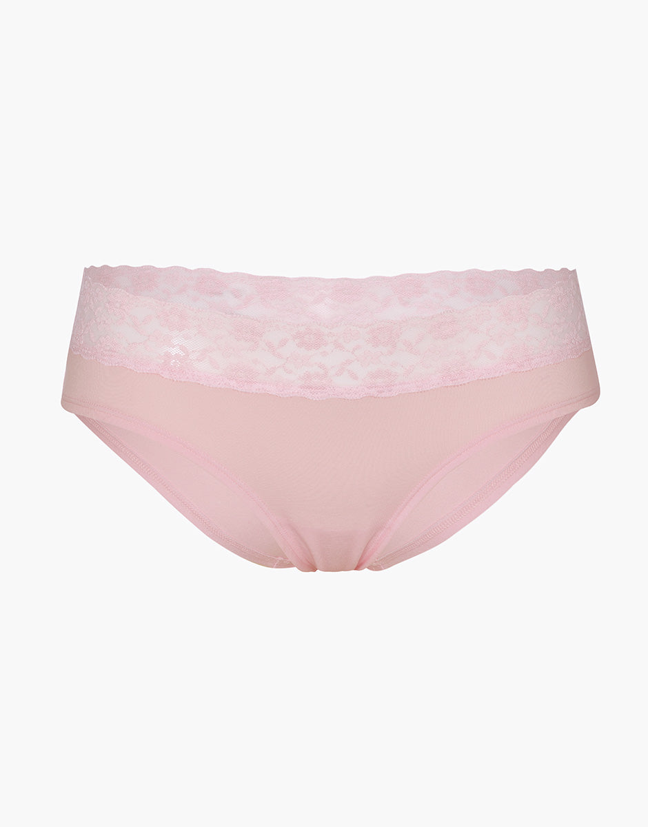 Lovable So Lacy Panties Table Panties slip midi rosa confetto taglia 3/M in cotone