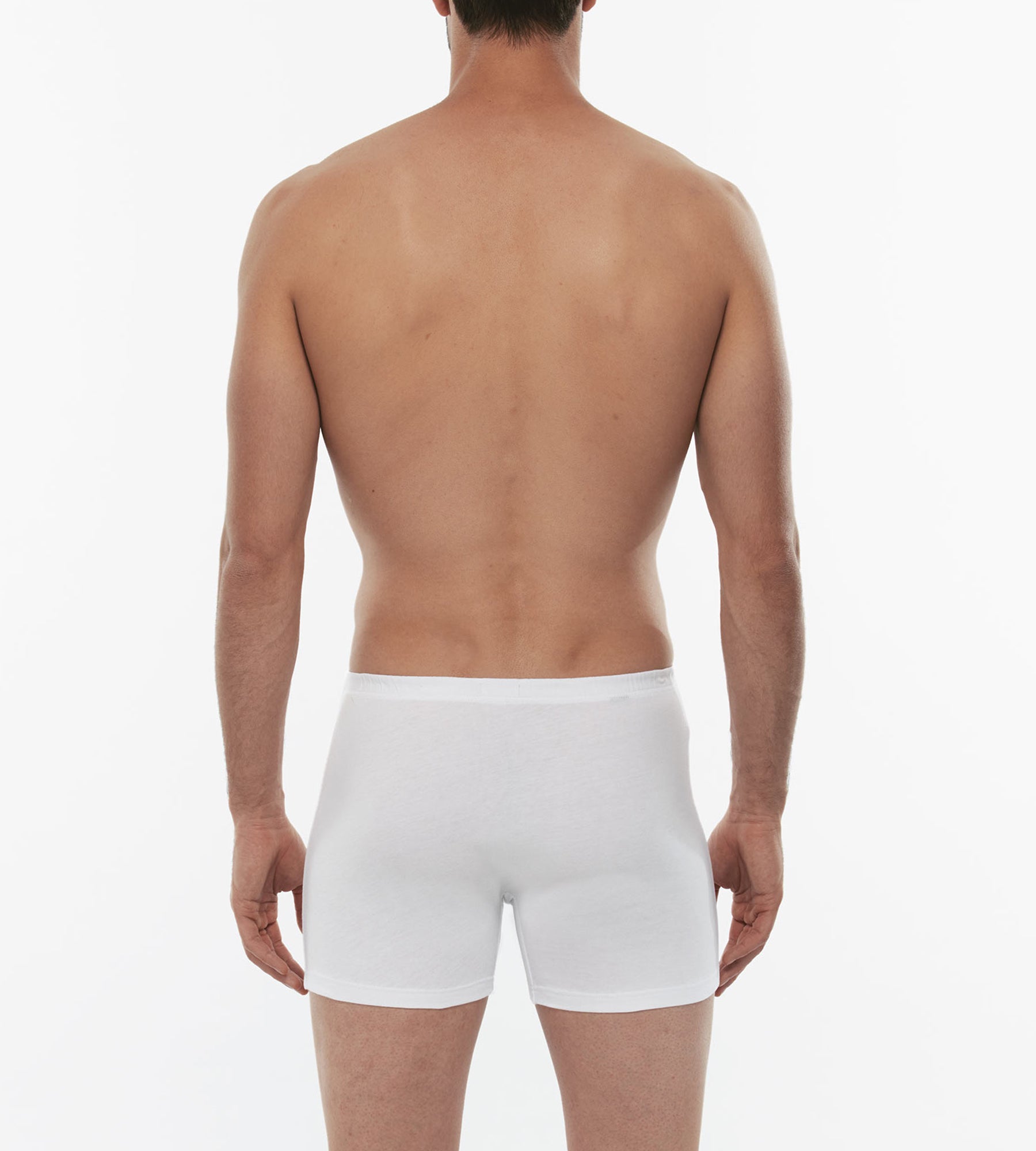 Lovable Value Elegance Boxer parigamba bianco 2 pezzi cotone