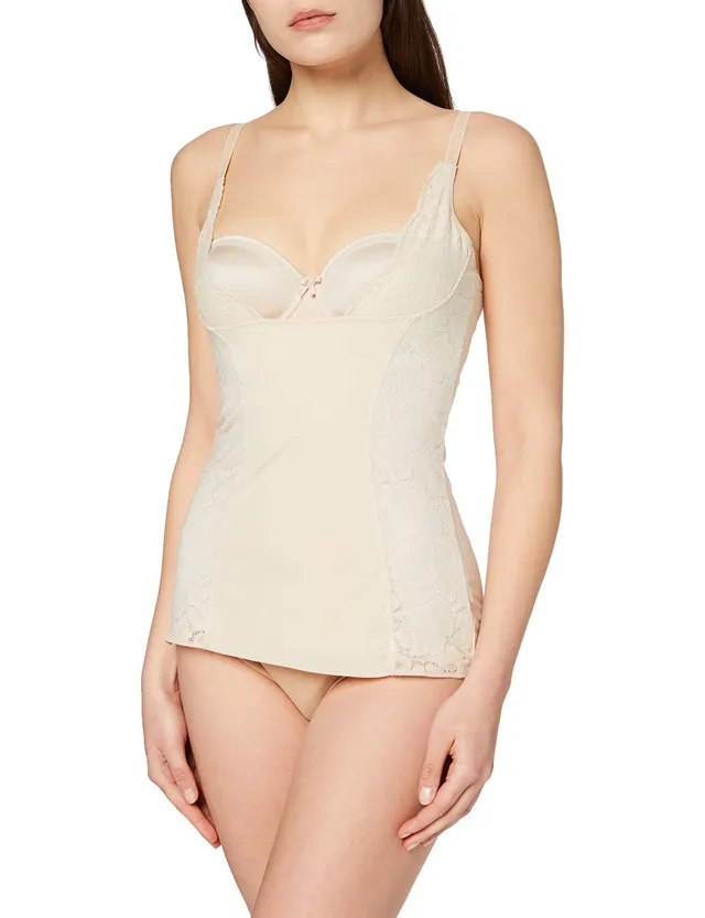Maidenform Body Shapers Wyob Torsette top modellante pizzo