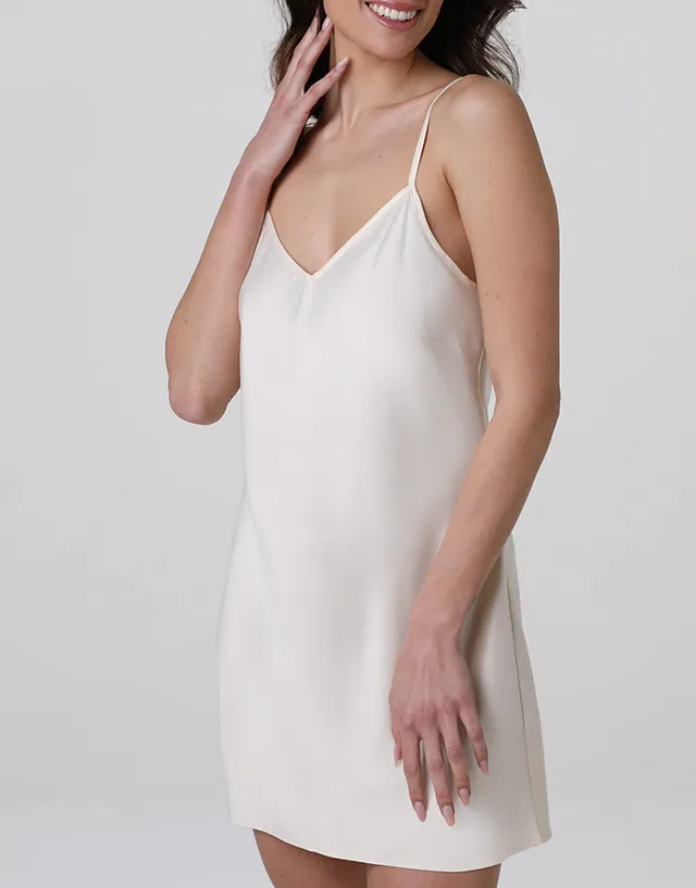 Lovable Basic Soul sottoveste in satin avorio