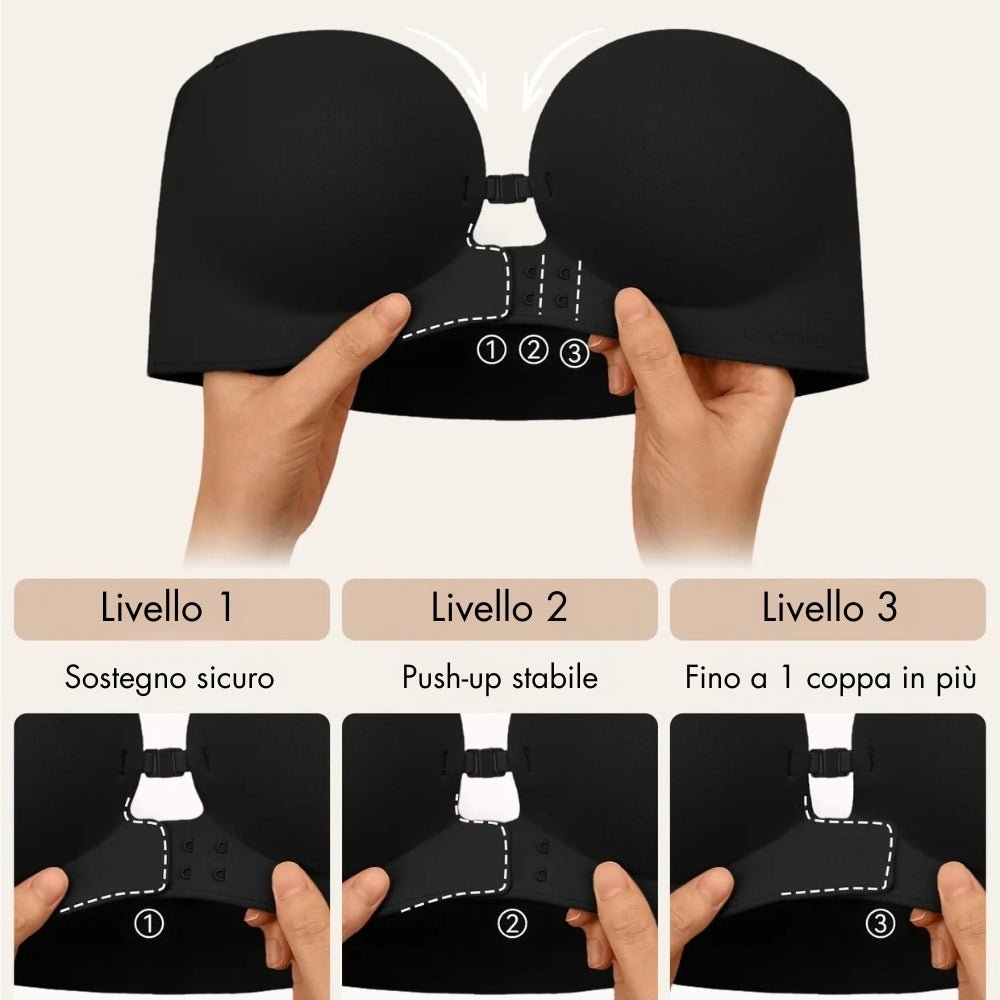Notorious N°01 Reggiseno Strapless Push-up