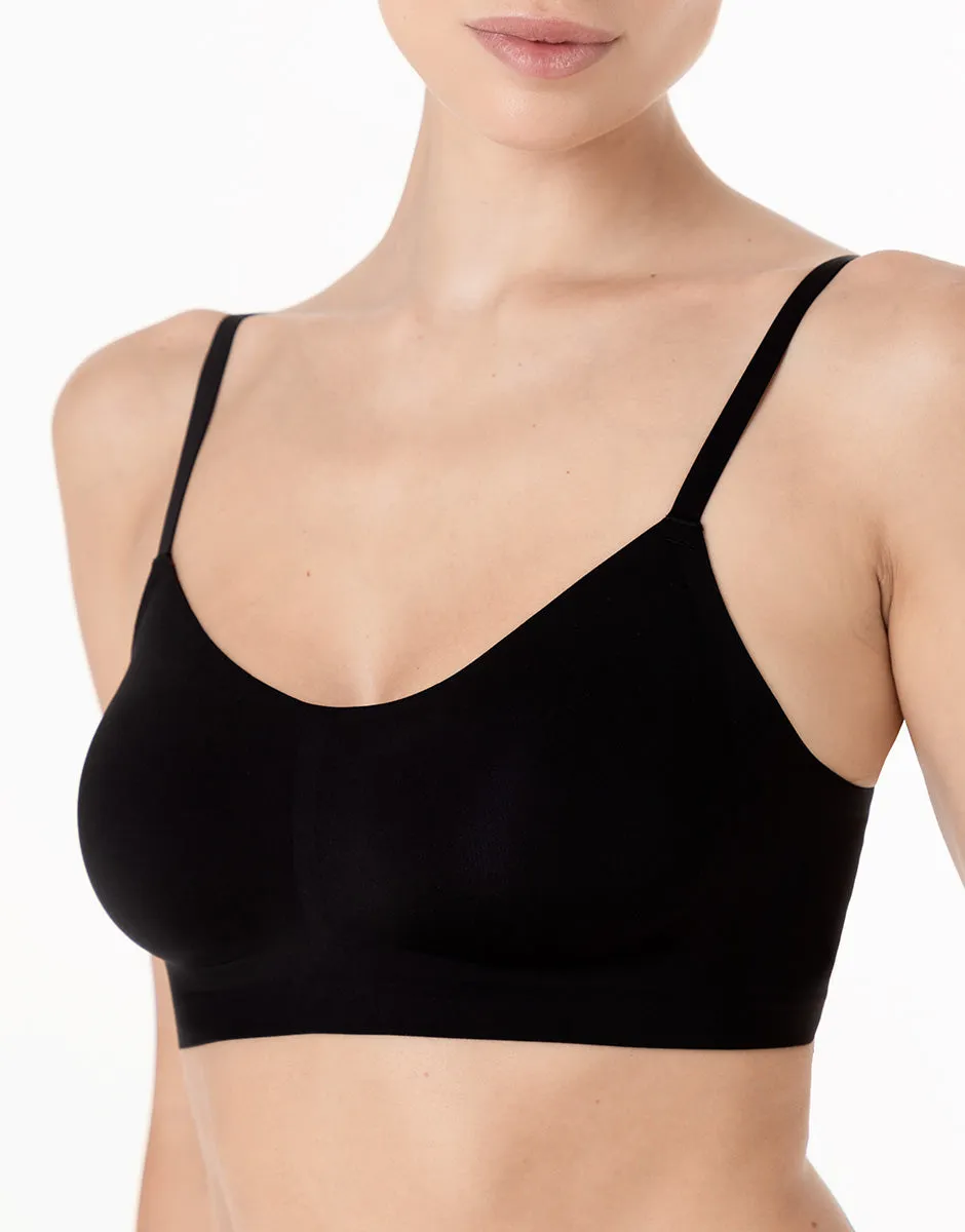 Lovable Invisible Fusion Reggiseno Brassiere Senza Ferretto nero