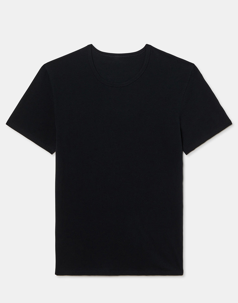 Lovable Basic Soul Cool Sensation t-shirt nera in cotone elasticizzato