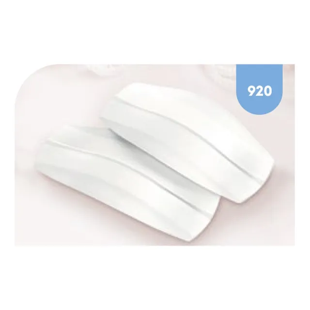 ABC Breast Care Accessori Cuscinetti per spalline in silicone trasparente 2 pezzi