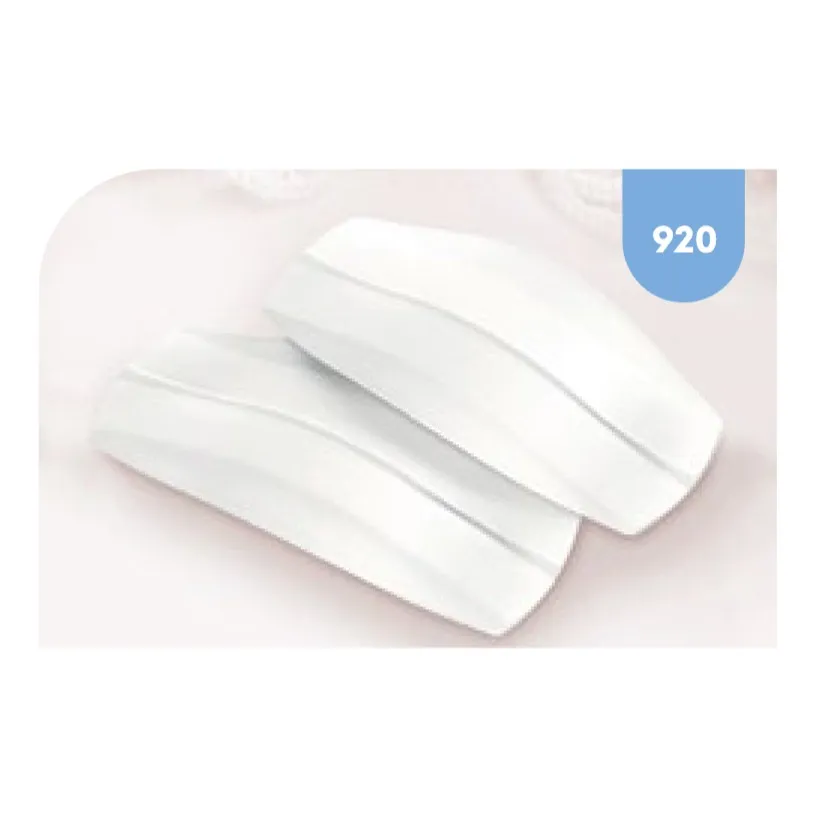 ABC Breast Care Accessori Cuscinetti per spalline in silicone trasparente 2 pezzi
