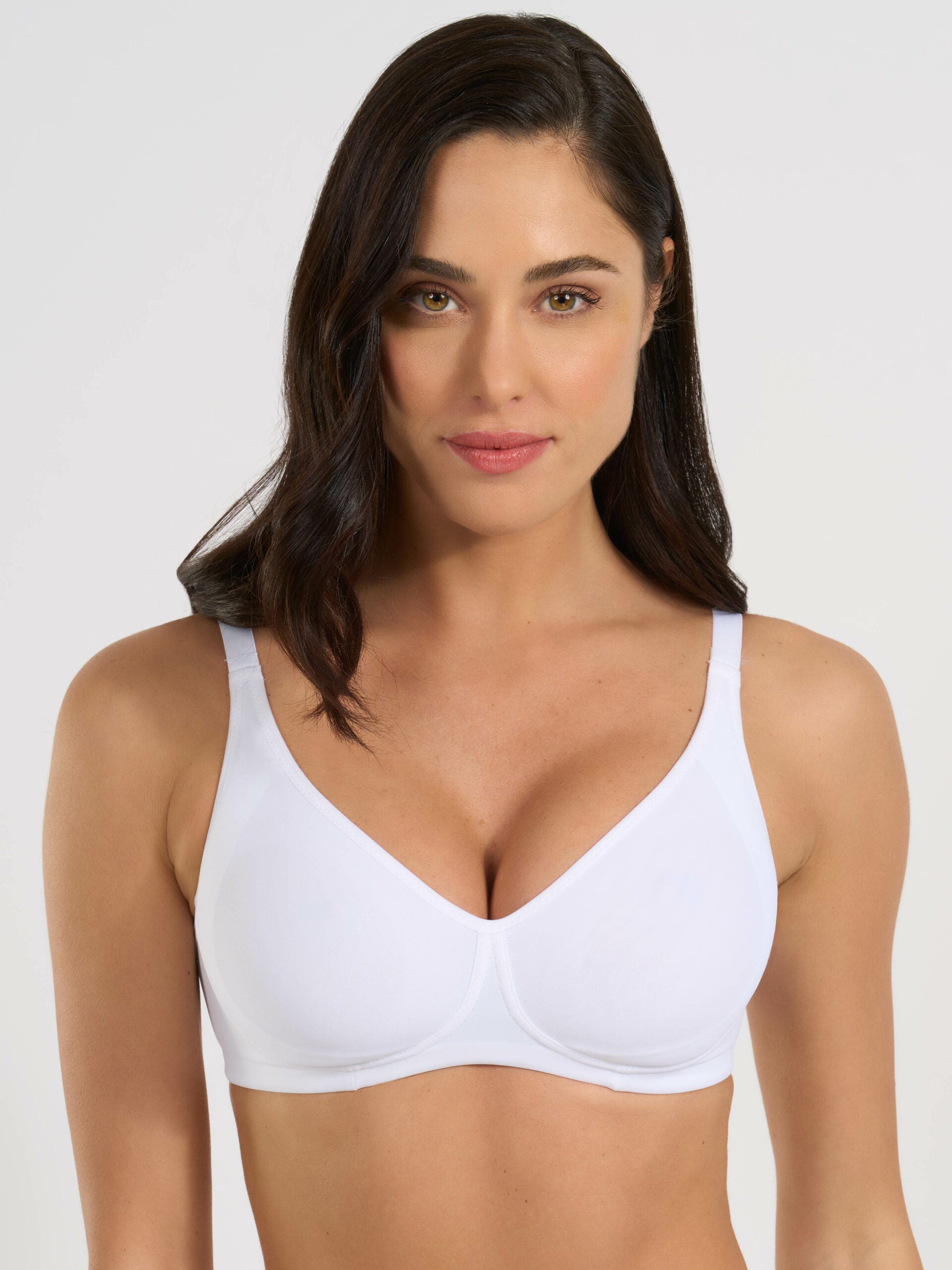 SPIMAN Design reggiseno in microfibra con coppe preformate