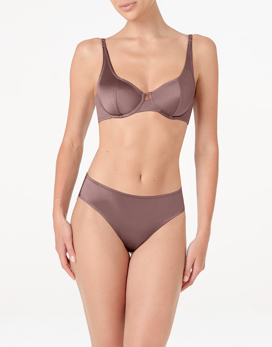 Lovable Invisible Lift Blowball Lacy Micro Reggiseno con ferretto nocciola