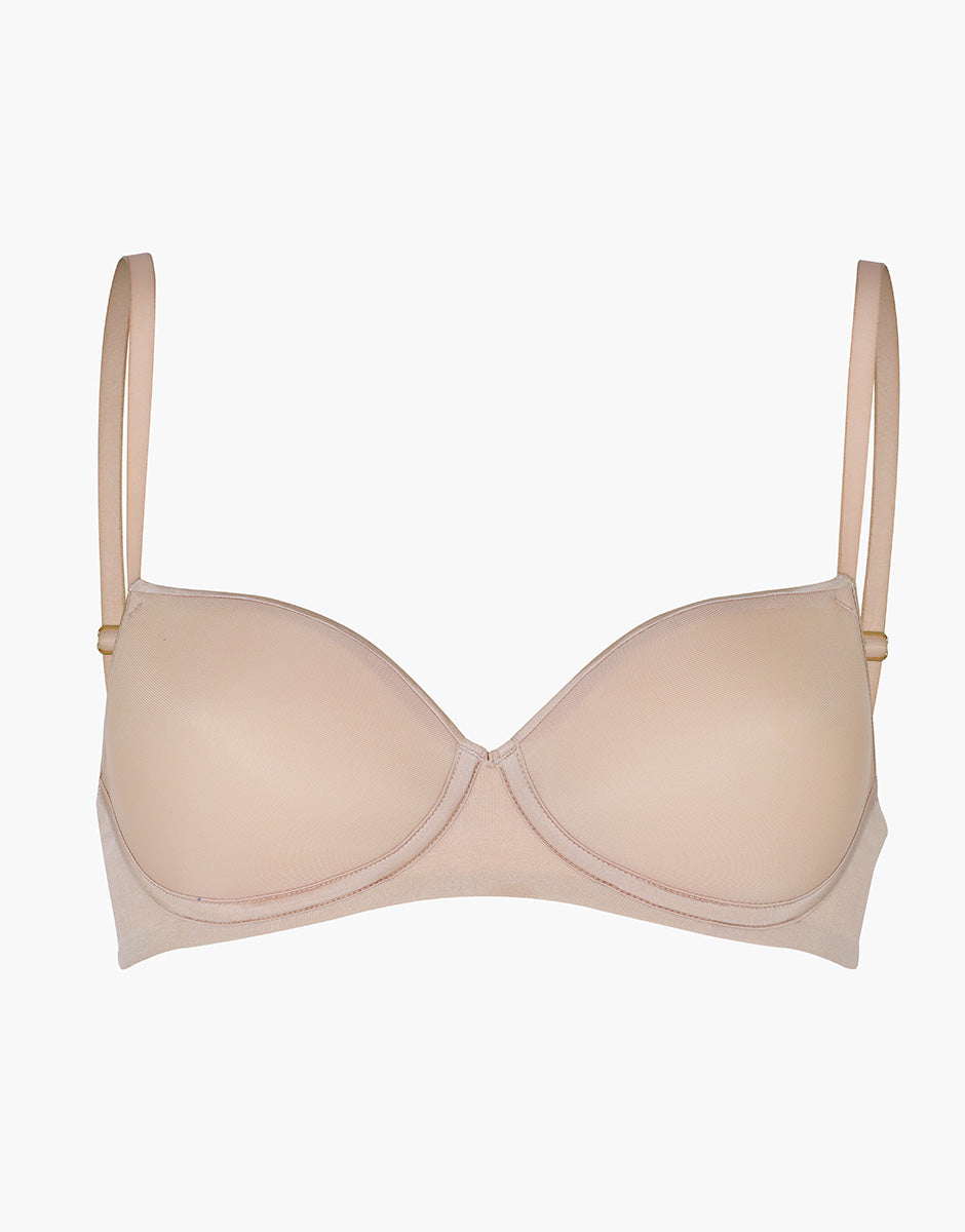 Lovable Invisible Breeze reggiseno coppa spacer nudo chiaro 2A traspirante